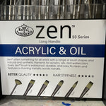 Zen 53 Series Acrylic & Oil Paintbrushes