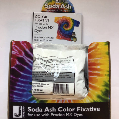 Jacquard Soda Ash Dye Fixer, 1 lb/454 grams