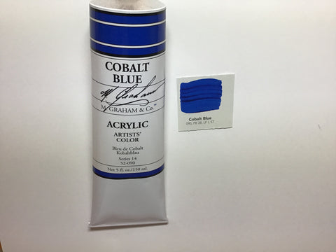 M.graham & Co. 52090 M Graham Cobalt Blue 150ml Tube Acrylic