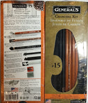 General’s #15 Charcoal Pencil Kit (13-pc)