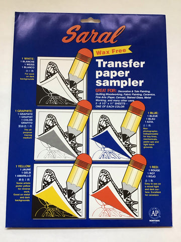 Saral Transfer Paper Sampler