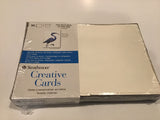 Strathmore Creative Cards, 50pk : Deckle or Straight edge