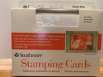 Strathmore Stamping Cards, 20 cards & envelopes