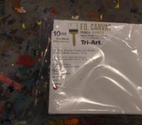 Tri-Art FQ Stretched Canvas Hemp/Cotton