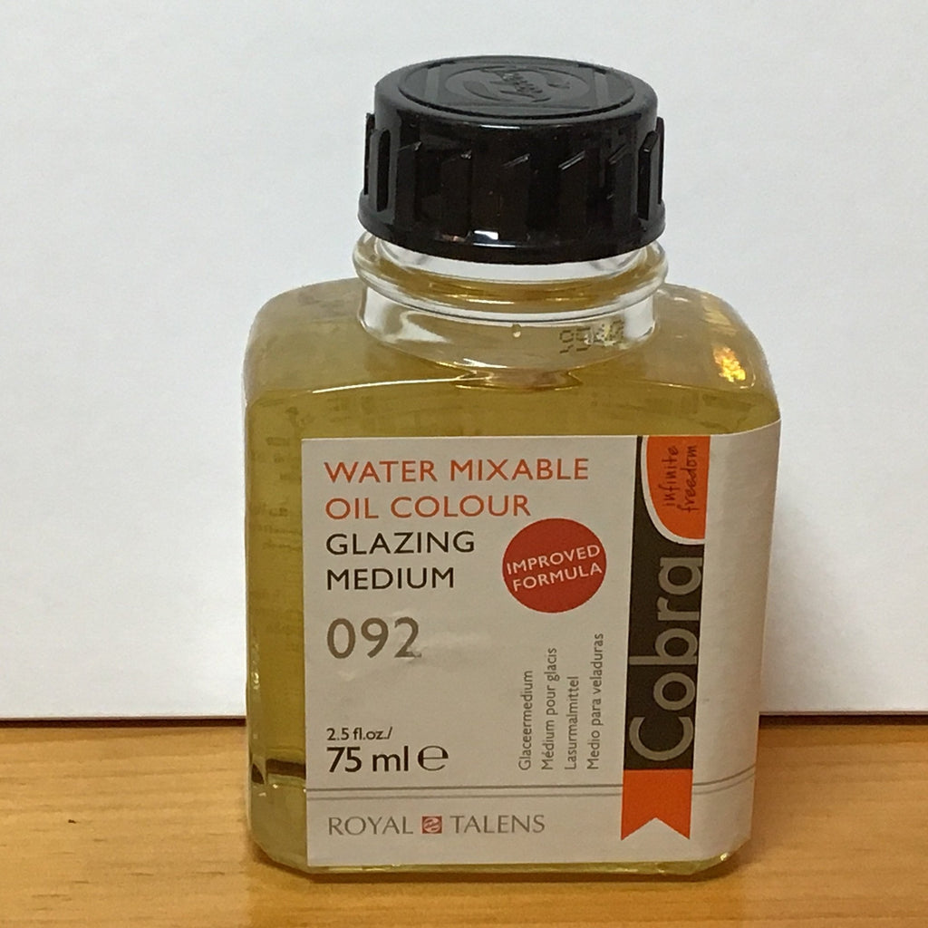 Cobra Water Mixable Oil Glazing Medium, 75ml – JB Arts of Almonte