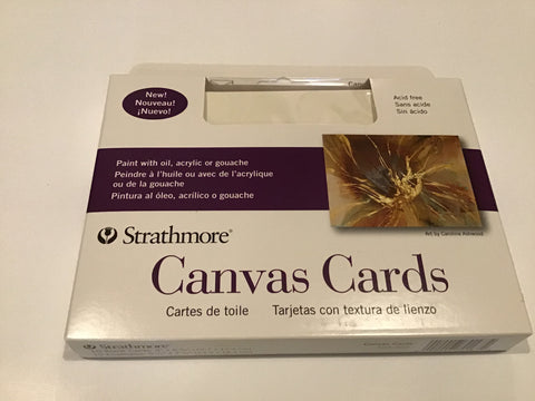 Strathmore Canvas Cards, 10 pack
