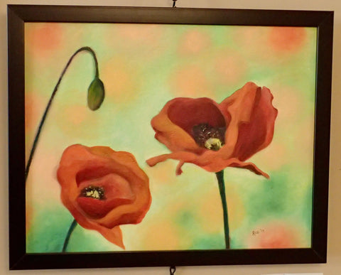 Poppies by Roz Weisberg