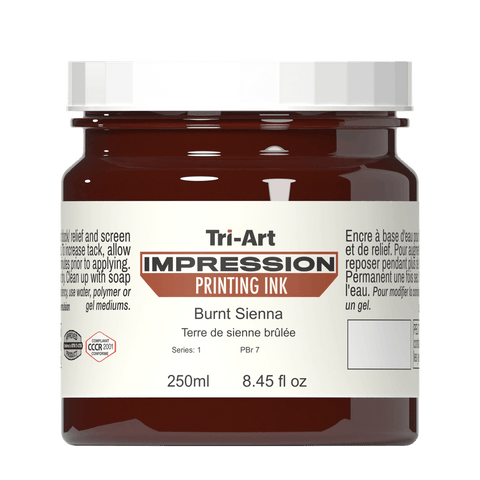 Impressions Block Printing Ink - Burnt Sienna