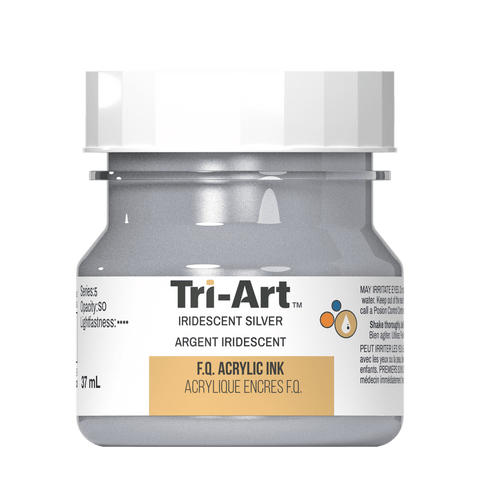 Tri-Art Ink - Iridescent Silver - 37mL