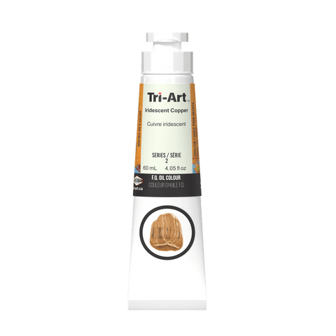 Tri-Art Oil Colours - Iridescent Copper