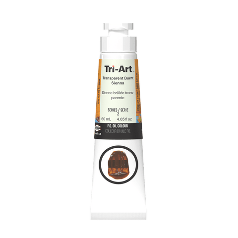Tri-Art Oil Colours - Transparent Burnt Sienna