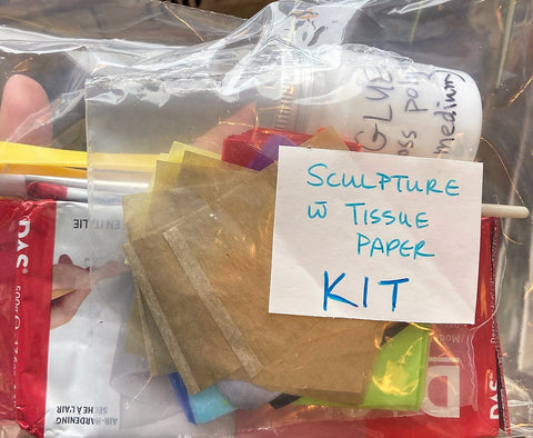 Kit : Sculpture with Tissue Paper